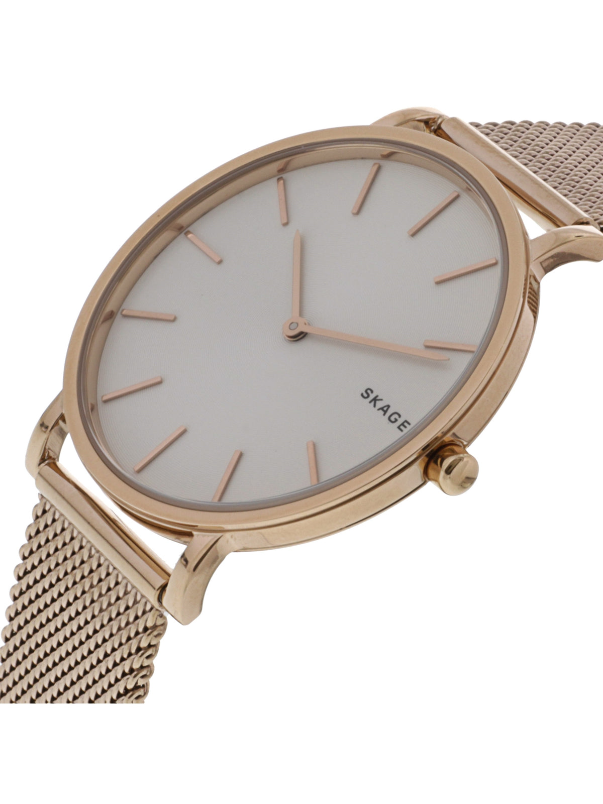Hagen Slim Mesh Watch (Rose-Gold) | Skagen | Luby 