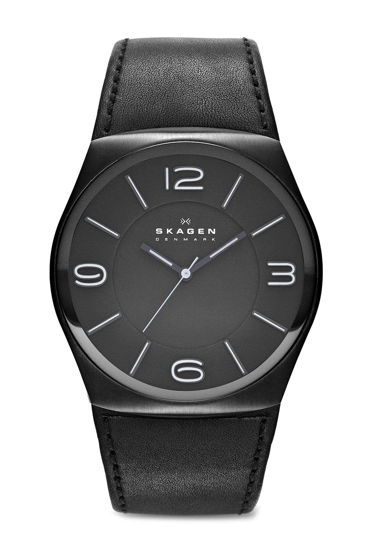 Havene Leather Watch (Black) | Skagen | Luby 