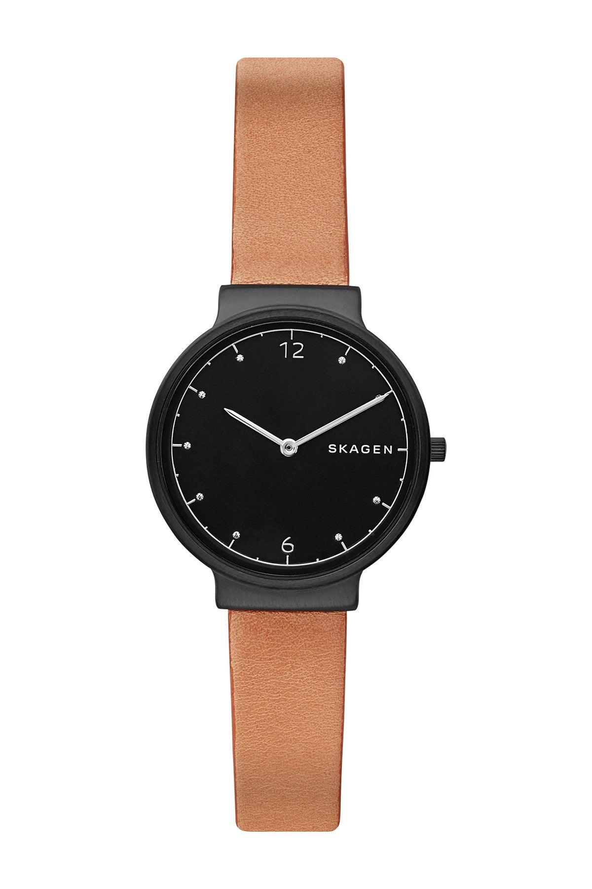 Ancher Watch (Black/Brown) | Skagen | Luby 