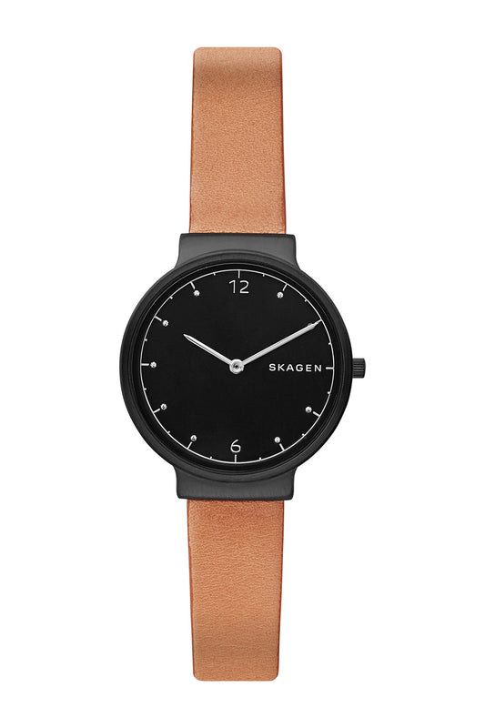 Ancher Watch (Black/Brown) | Skagen | Luby 