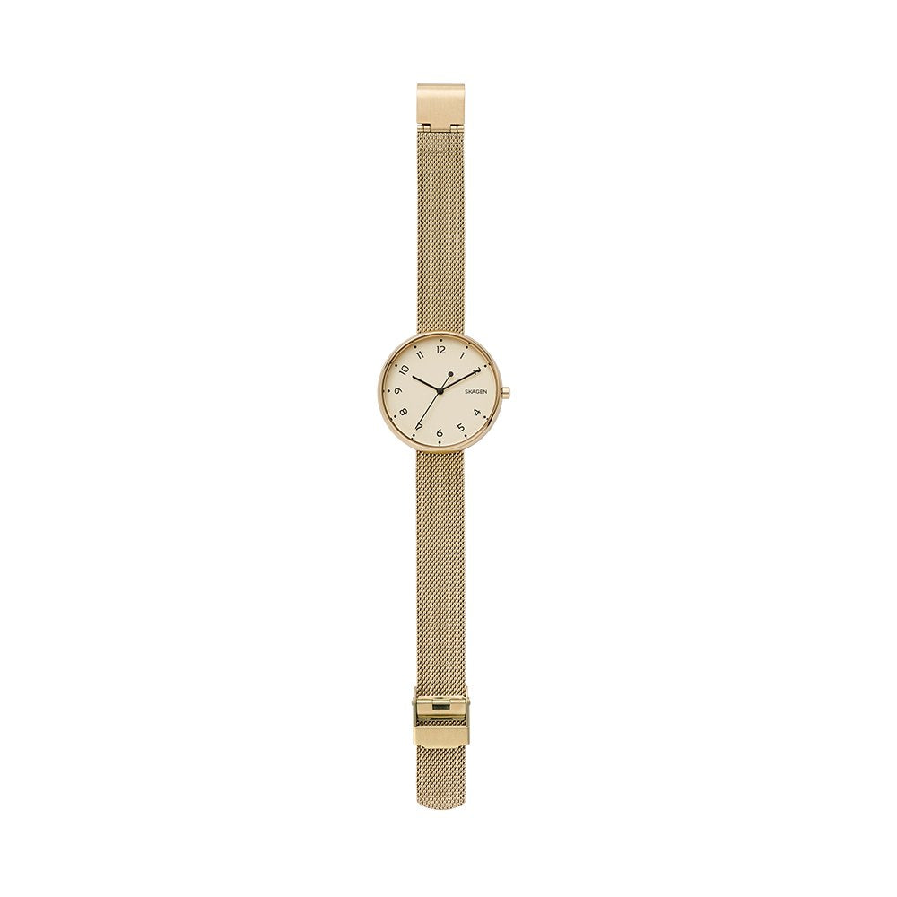 Signatur Mesh Watch (Gold) | Skagen | Luby 