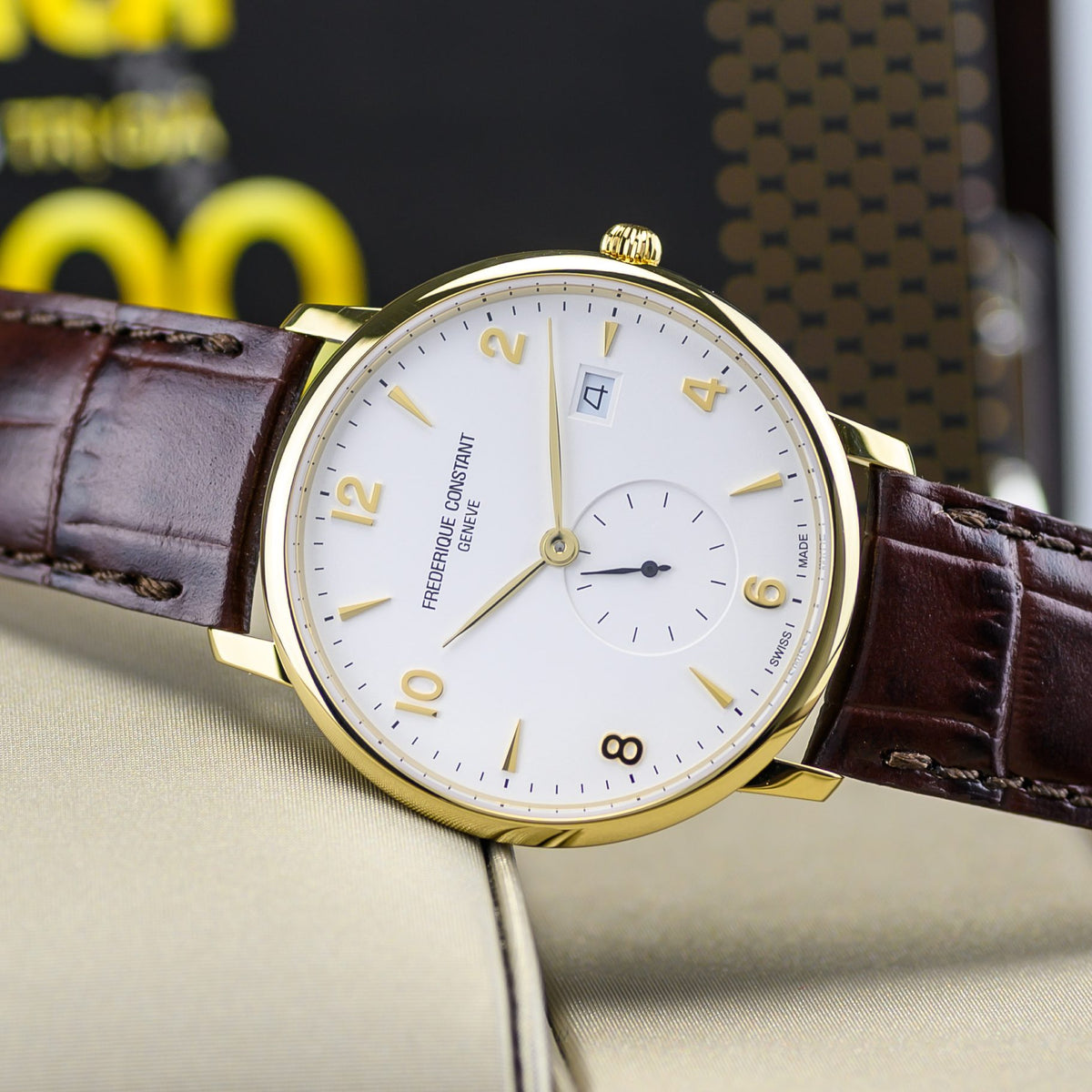 Slimline Quartz (White) | Frederique Constant | Luby 