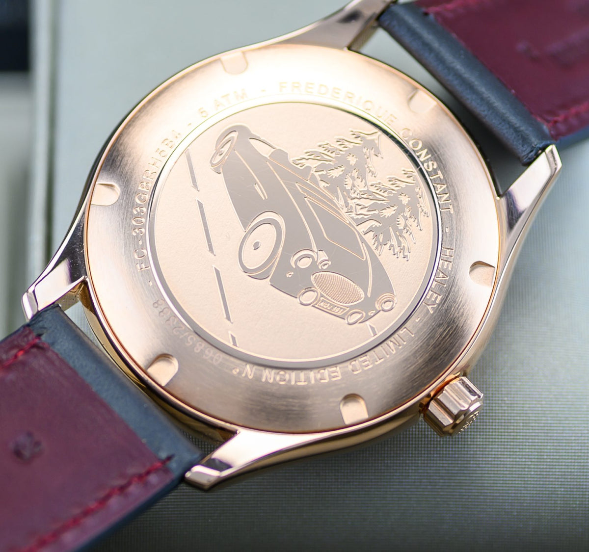 Healey Automatic Limited Edition (Rose-Gold Grey) | Frederique Constant | Luby 