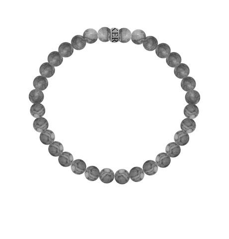 Grey Japer Stones Pendant Bracelet | Kermar | Luby 
