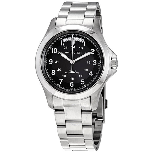 Khaki Field King Automatic (Silver/Black) | Hamilton | Luby 