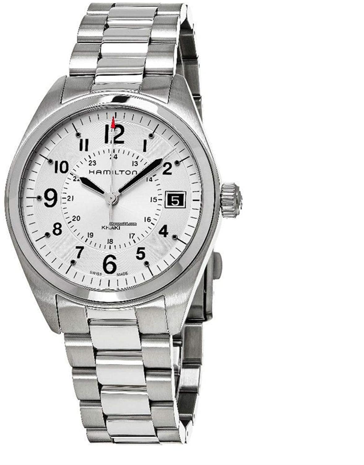 Khaki Field Quartz (Silver-White) | Hamilton | Luby 