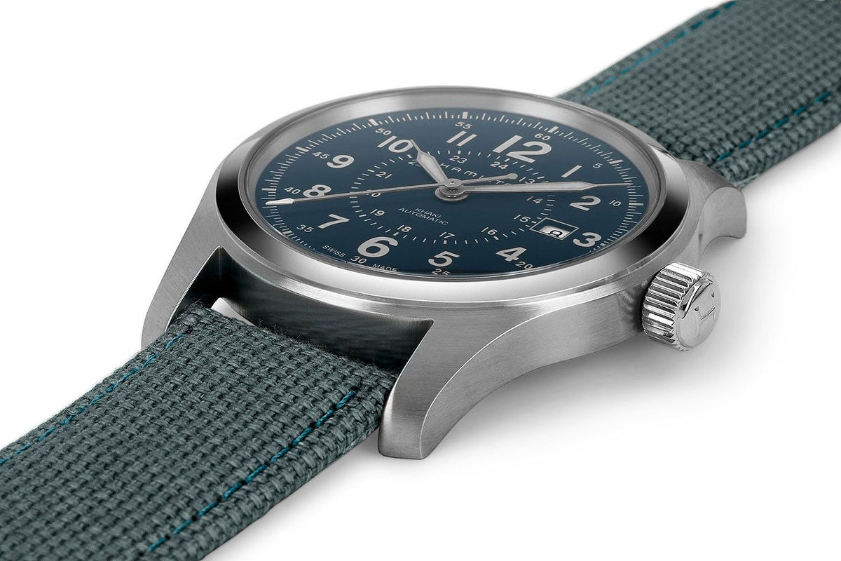 Khaki Automatic Field (Blue) | Hamilton | Luby 