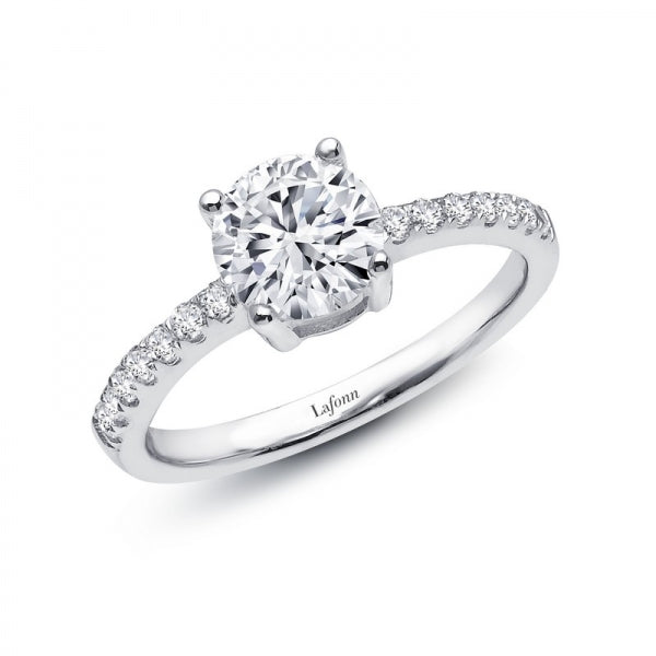 Anillo de compromiso solitario