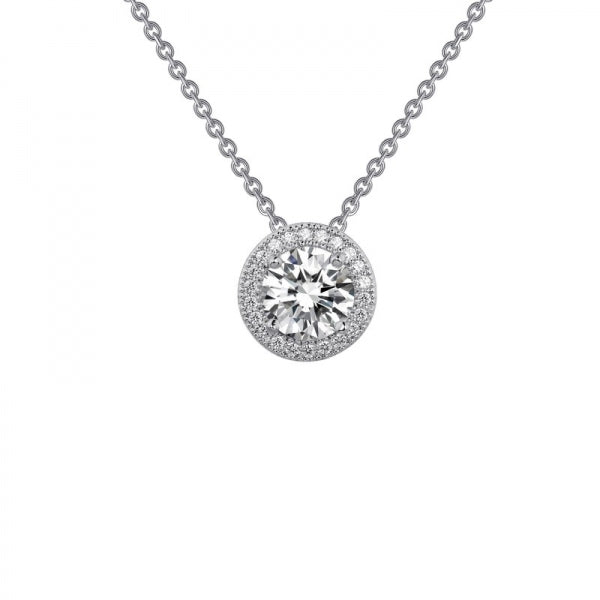 Circular Halo Necklace | Lafonn | Luby 