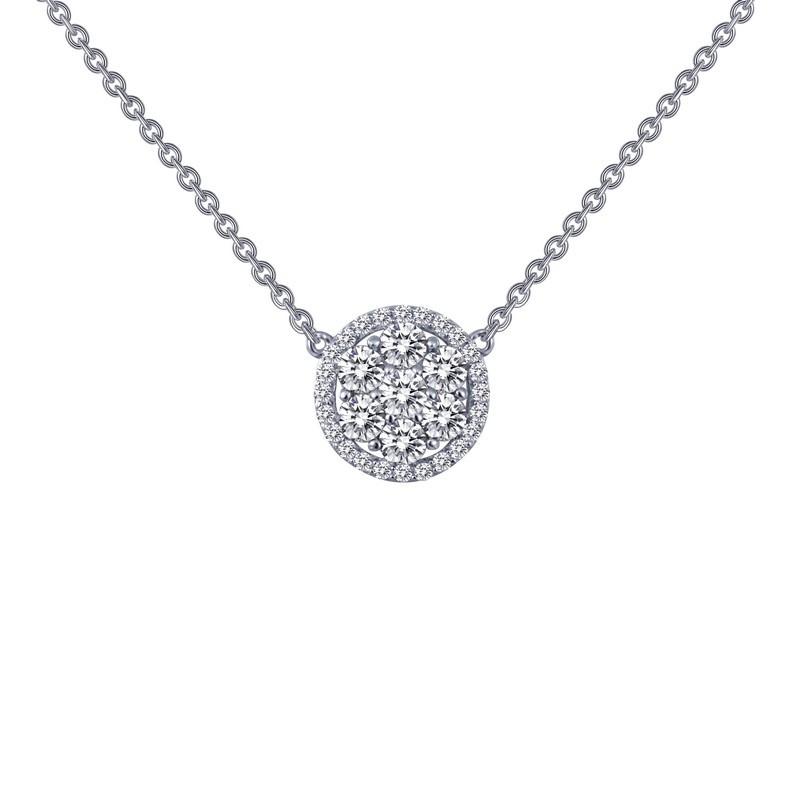 Circular Halo Necklace | Lafonn | Luby 