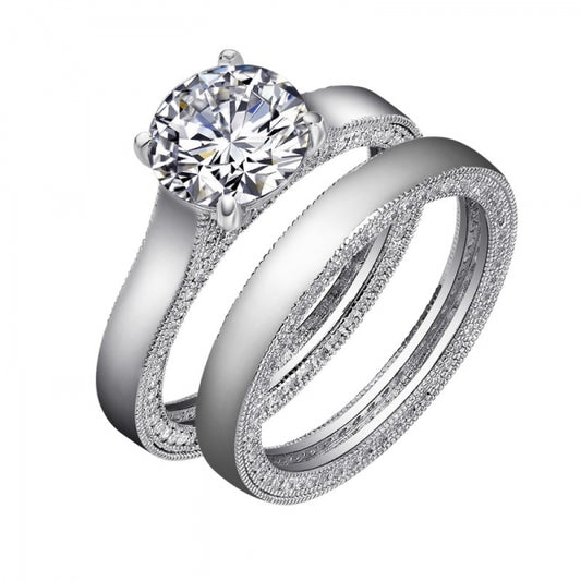 Solitaire Wedding Set | Lafonn | Luby 