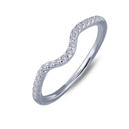 Wave Wedding Band | LAFONN | Luby 