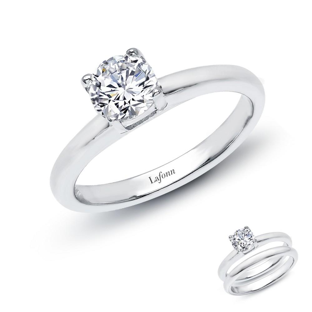 Solitaire Engagement Ring | Lafonn | Luby 