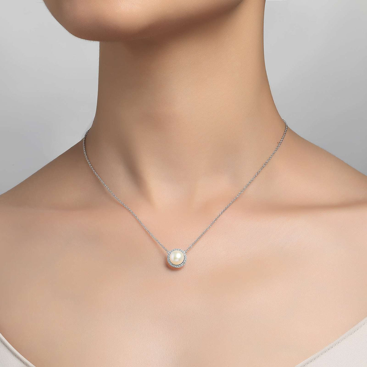 Cultured Freshwater Pearl Necklace | Lafonn | Luby 