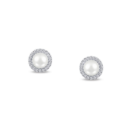 Cultured Freshwater Pearl Earrings | Lafonn | Luby 