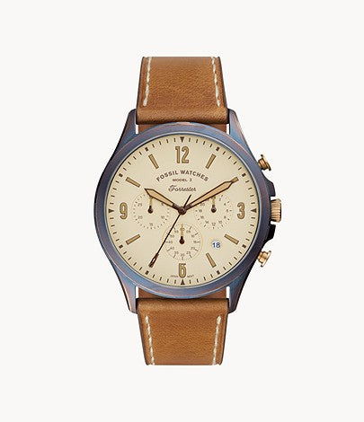 Forrester Model 3 Curator Series Artisan Plating Watch | Fossil | Luby 