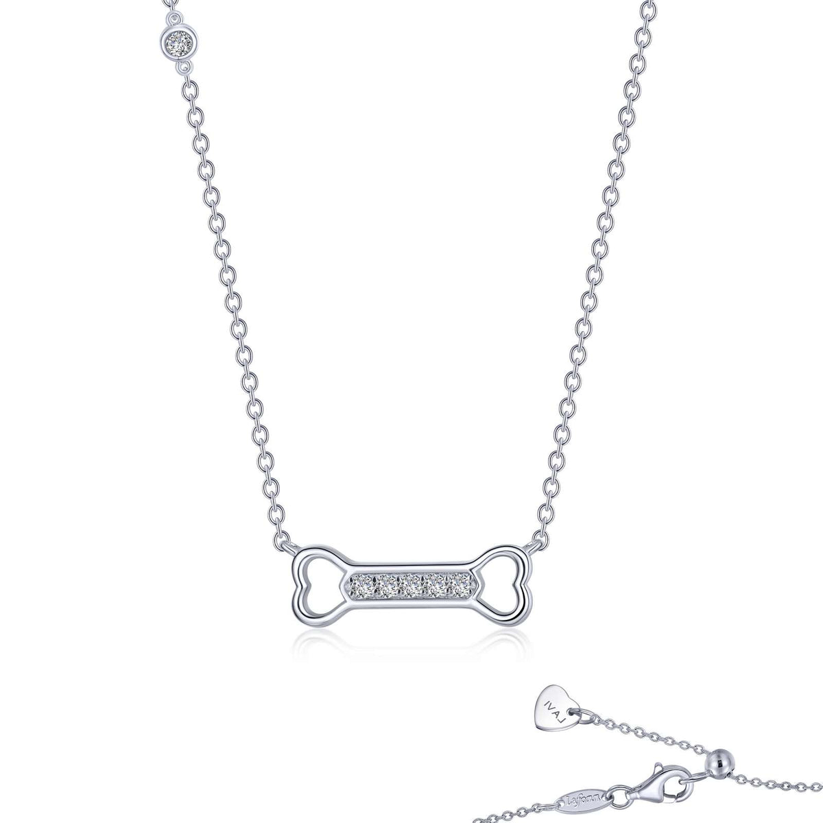 Dog Bone Necklace | Lafonn | Luby 