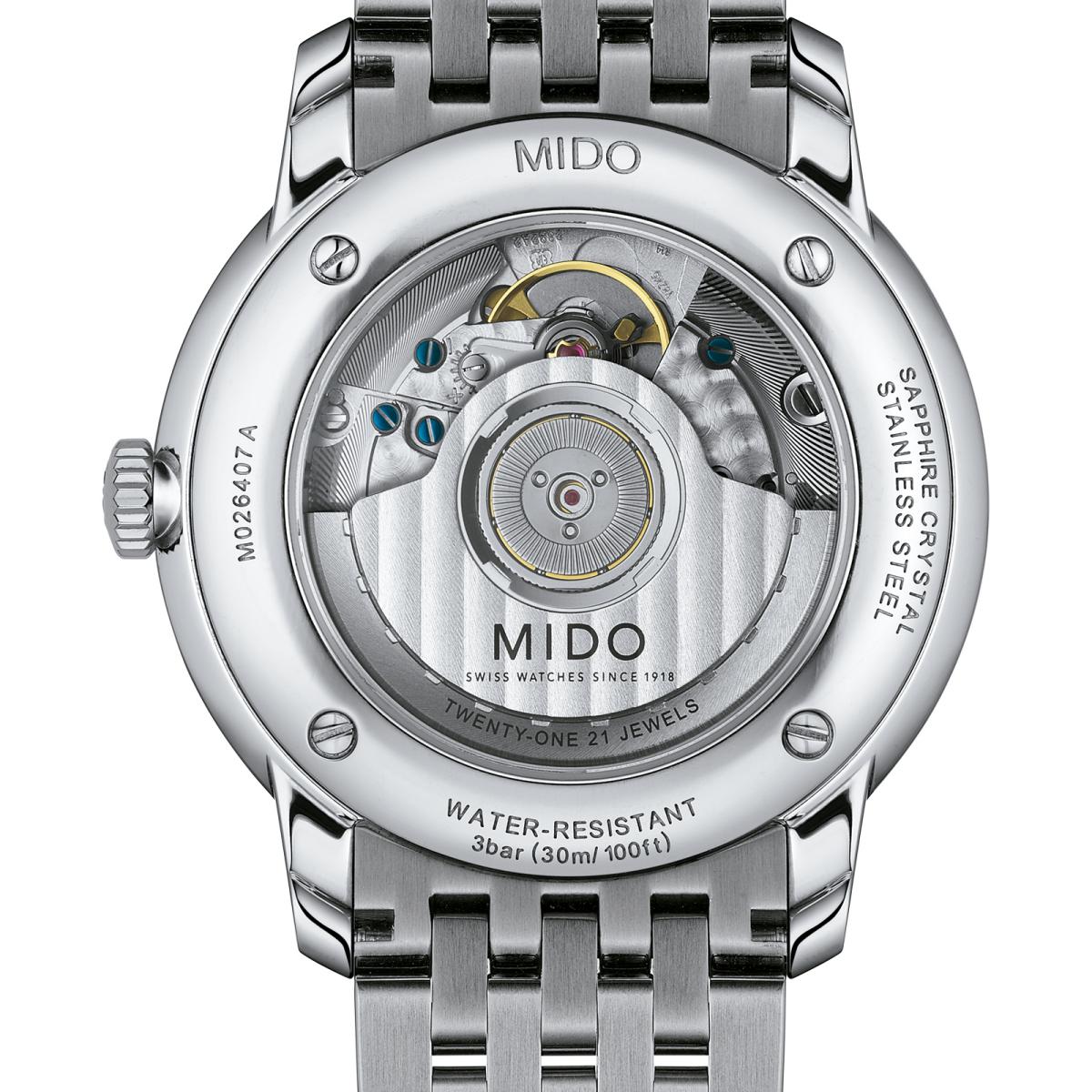 Baroncelli III Heritage Gent M027.407.11.010.00 | Mido | Luby 