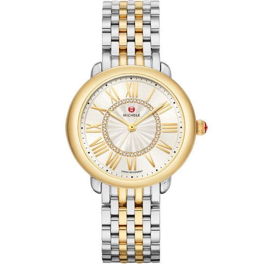 Spring Delivery Two-Tone Diamond Watch | Michele | Luby 