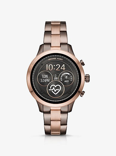 Access Runway Smartwatch (Brown/Rose Gold) | Michael Kors | Luby 