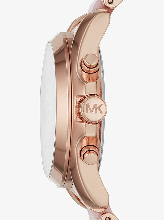 Oversized Bradshaw Watch (Rose-Gold/Pink) | Michael Kors | Luby 