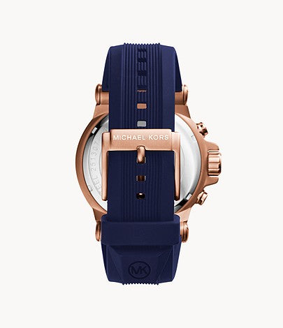 Men's Navy Dylan Watch (Blue/RoseGold) | Michael Kors | Luby 