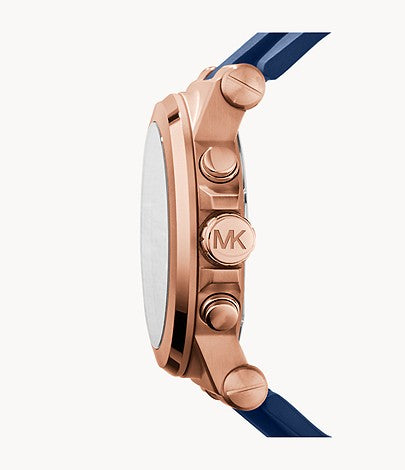 Men's Navy Dylan Watch (Blue/RoseGold) | Michael Kors | Luby 