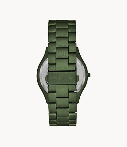 Men's Slim Runaway Watch (Green) | Michael Kors | Luby 