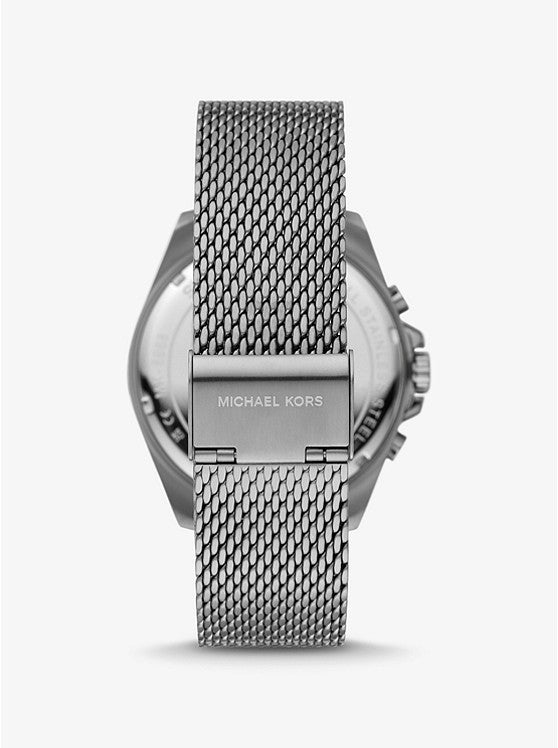 Oversized Brecken Gunmetal Mesh Watch | Michael Kors | Luby 