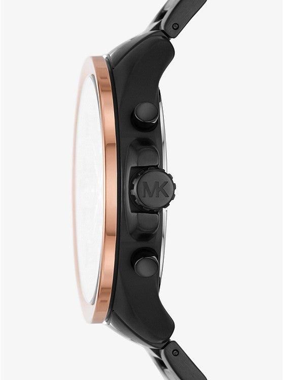 Oversized Wren Two-Tone Watch | Michael Kors | Luby 