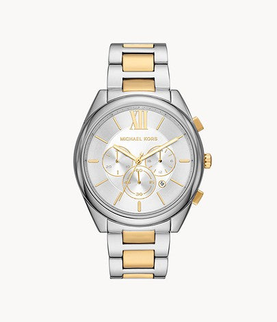 Michael Kors Langford Chronograph Two-Tone Stainless Steel Watch | Michael Kors | Luby 
