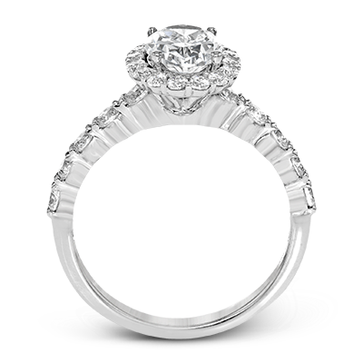 Simon G 18KWG Diamond Engagement Ring | Simon G | Luby 