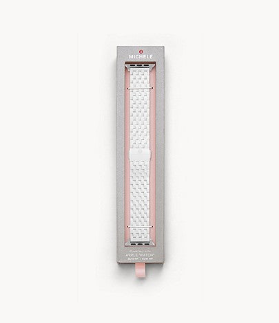 White Ceramic Bracelet Band for Apple Watch® | Michele | Luby 
