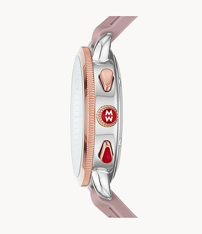 Sporty Sport Sail Two-Tone Pink Gold Watch | Michele | Luby 