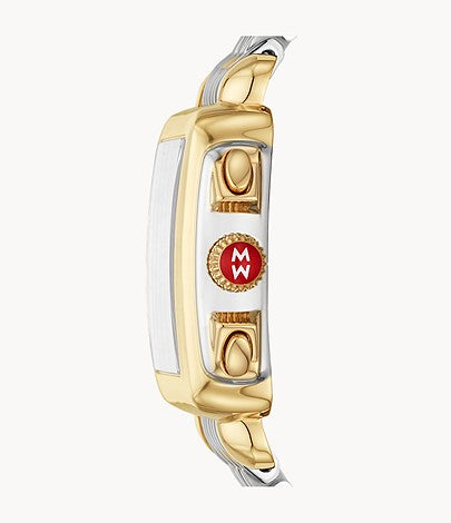 Deco Two-Tone 18K Gold Diamond Dial Watch | Michele | Luby 