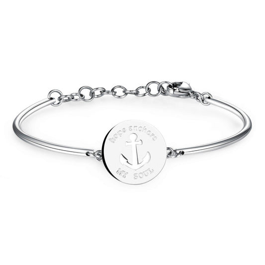 Chakra Anchor Bracelet (Silver) | Brosway Italia | Luby 