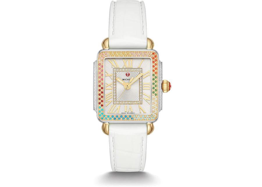 Reloj Deco Madison Mid Carousel con diamantes en dos tonos