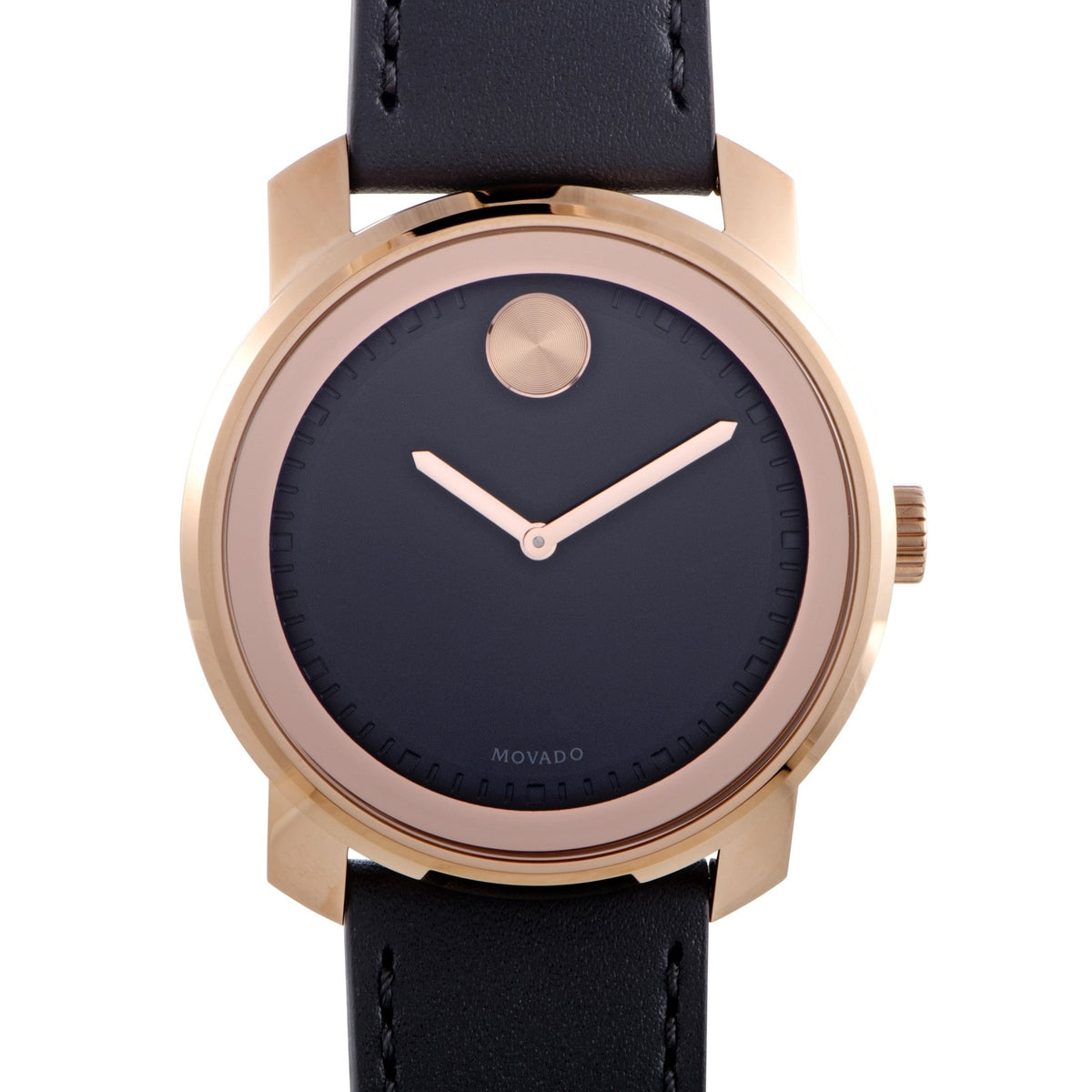 Movado BOLD Black & Rose Gold | Movado | Luby 