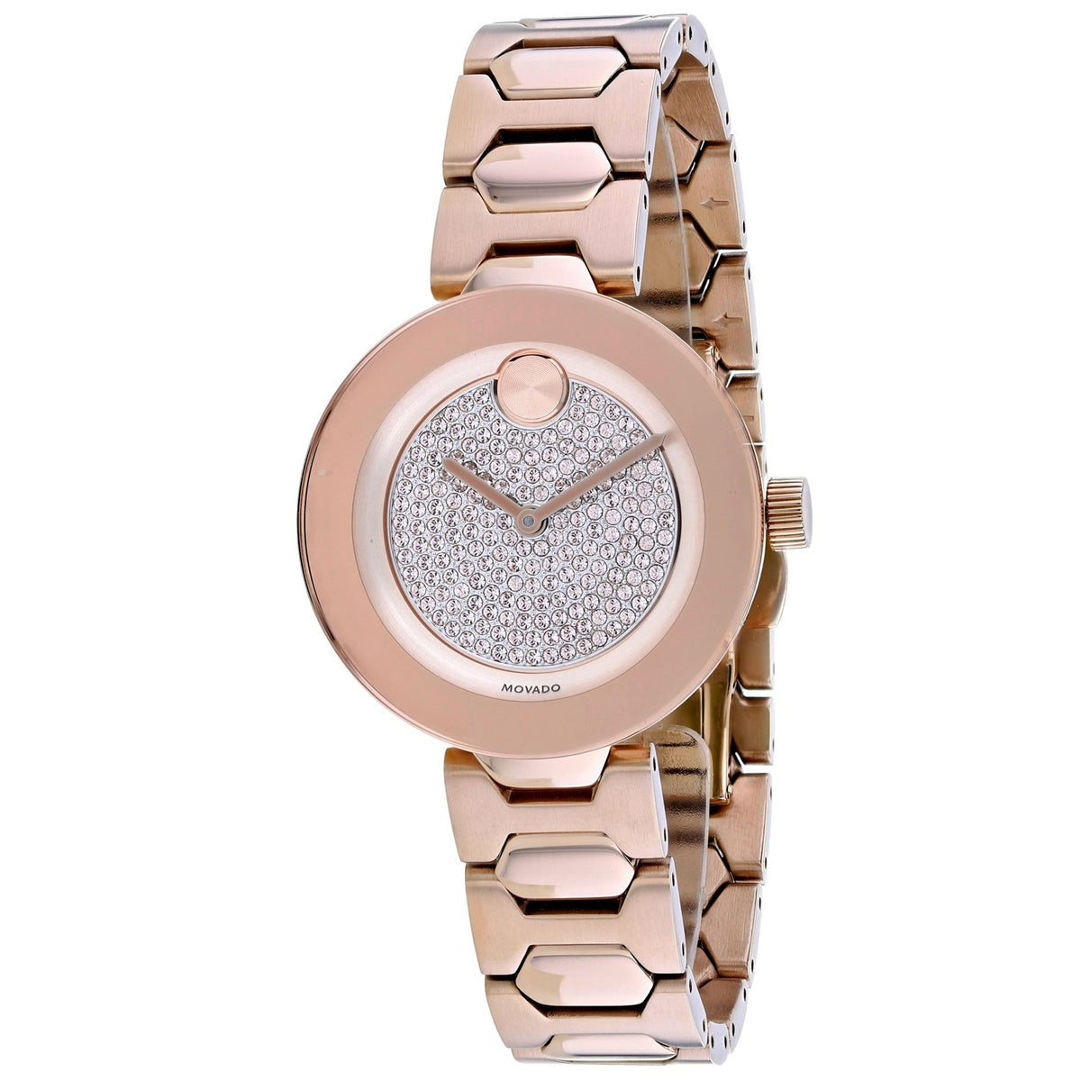 Movado BOLD Rose Gold Crystal Pavé | Movado | Luby 