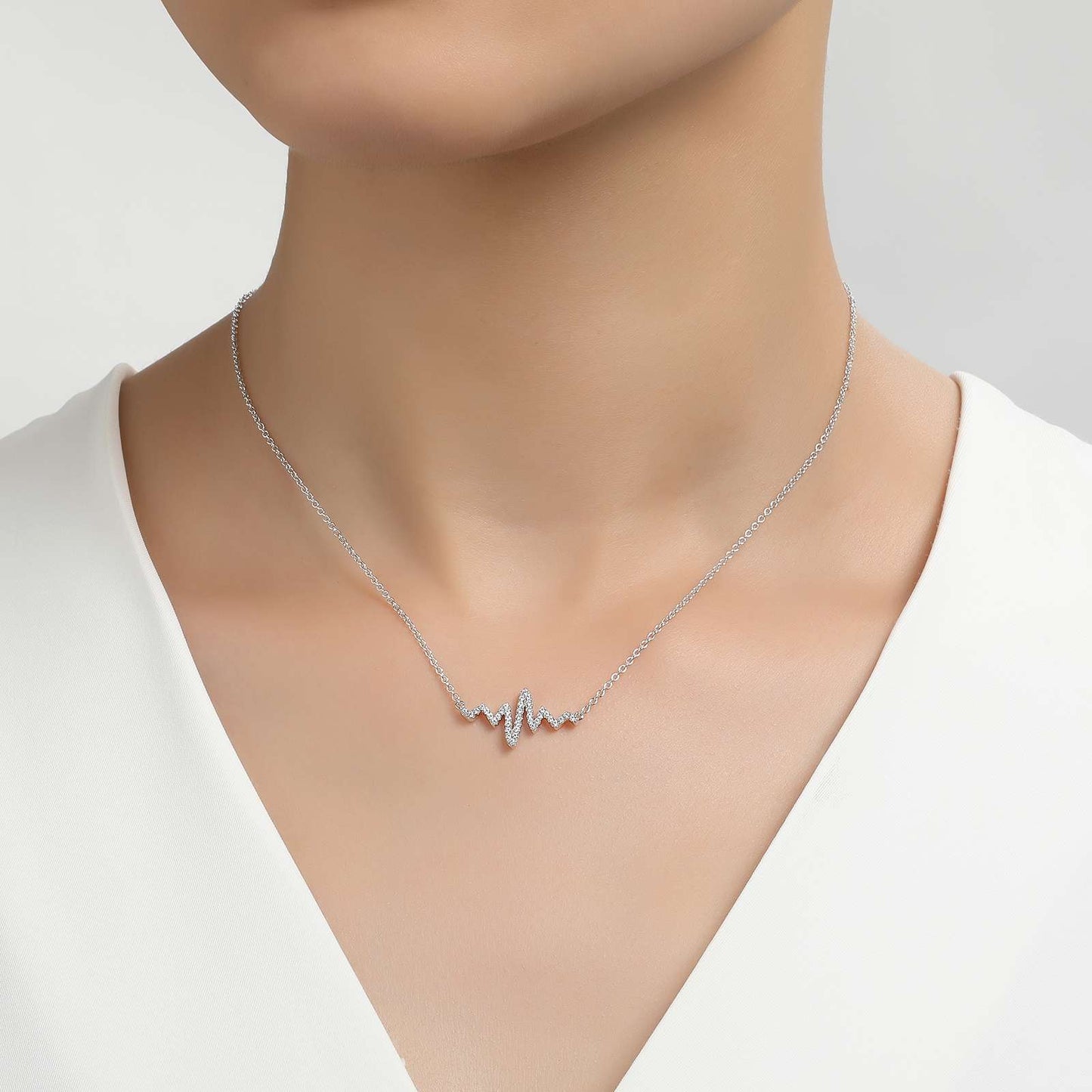 Heartbeat Necklace | Lafonn | Luby 