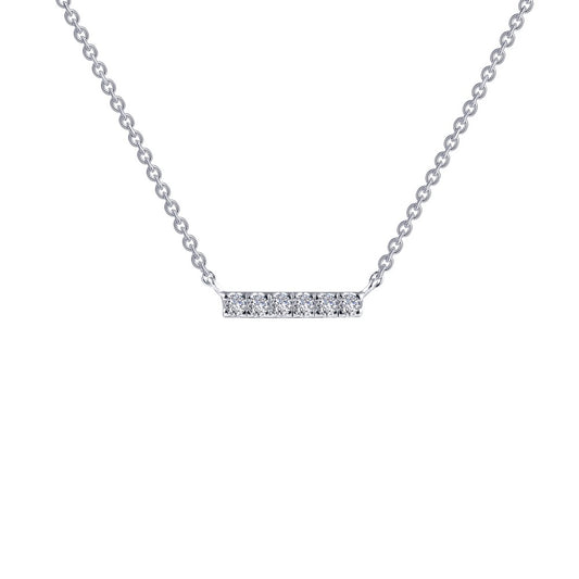 Dainty Bar Necklace | Lafonn | Luby 