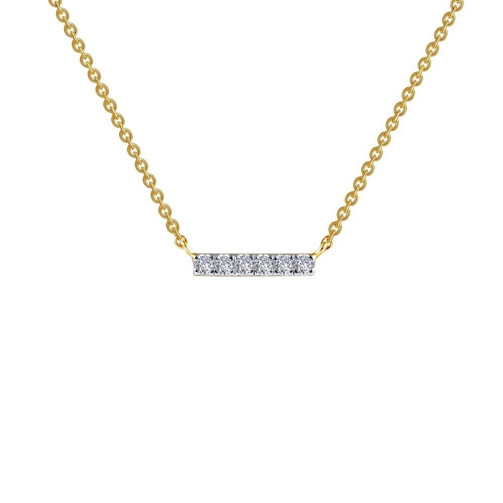 Dainty Bar Necklace | Lafonn | Luby 