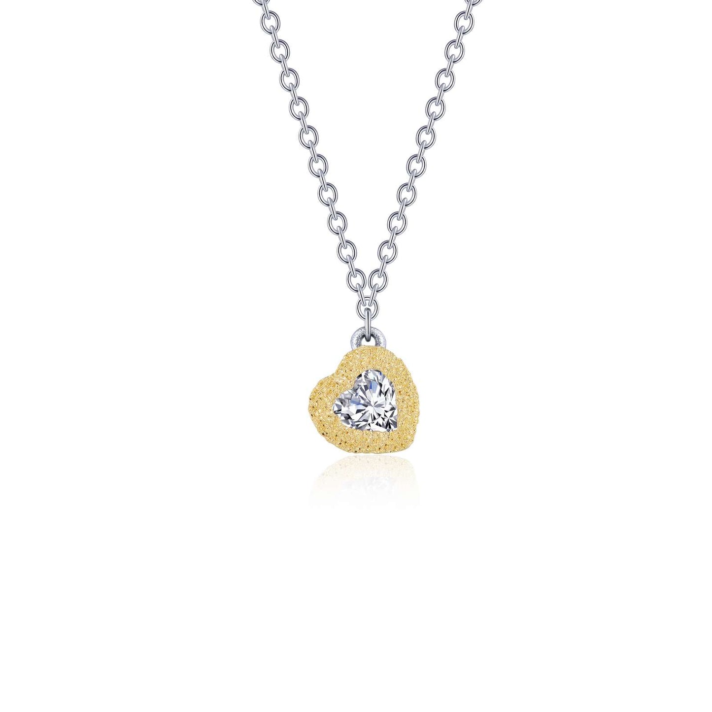 Solitaire Heart Necklace | Lafonn | Luby 