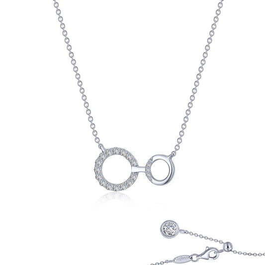 Interlocking Circles Necklace | Lafonn | Luby 