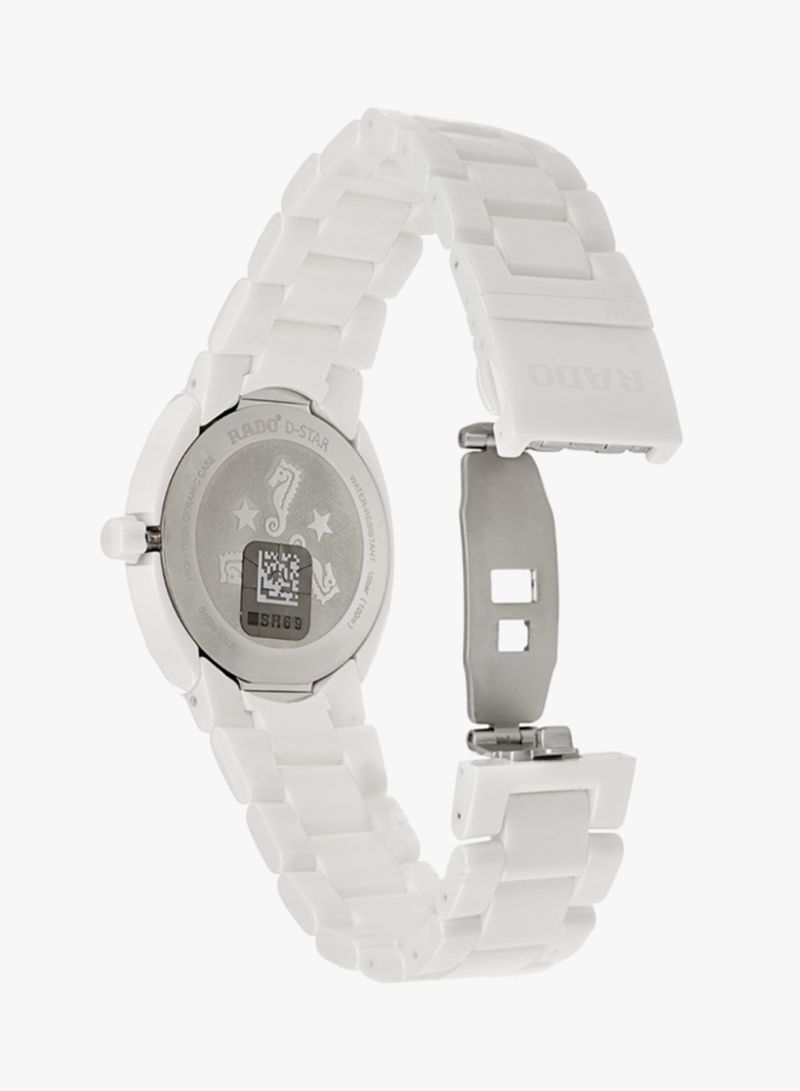 D-Star Quartz Ladies (White) | Rado | Luby 
