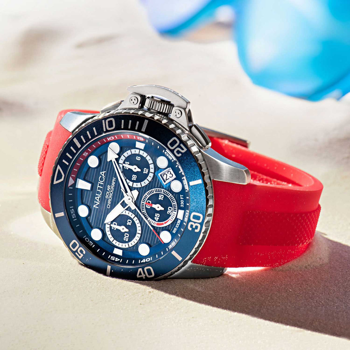 NAUTICA BAYSIDE CHRONO RED | Nautica | Luby 