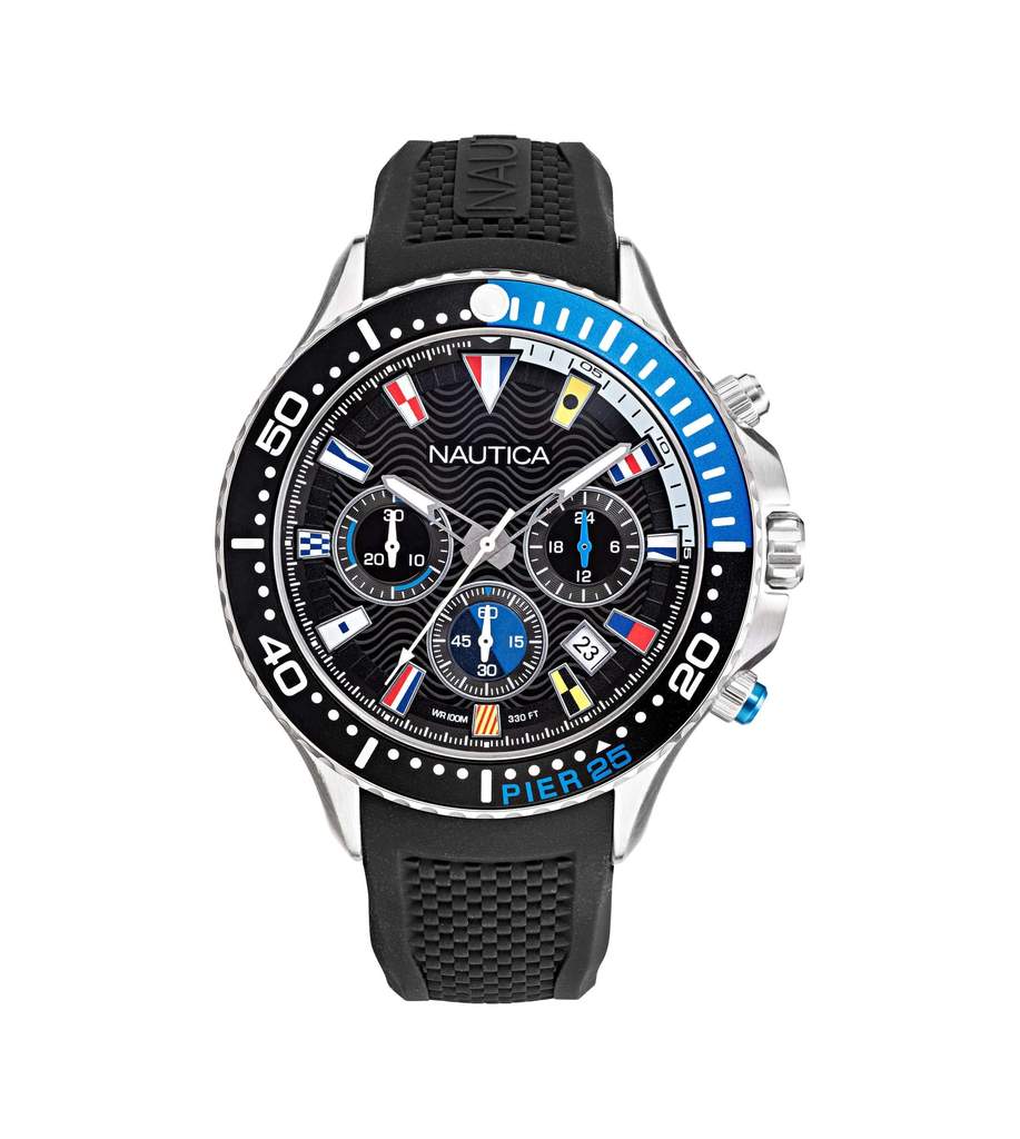 NAUTICA PIER25 CHRONO BLACK | Nautica | Luby 