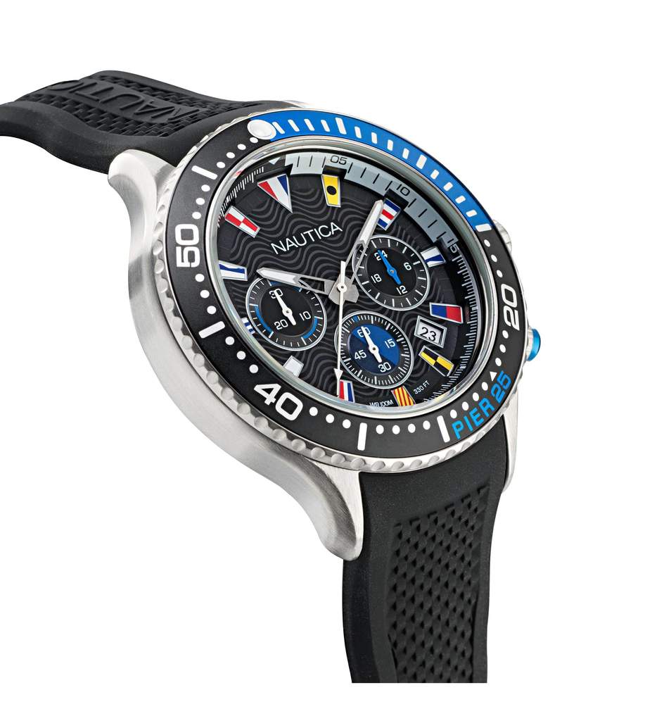 NAUTICA PIER25 CHRONO BLACK | Nautica | Luby 