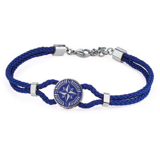 Nautilus Navigation Star Bracelet (Silver-Blue) | Brosway Italia | Luby 