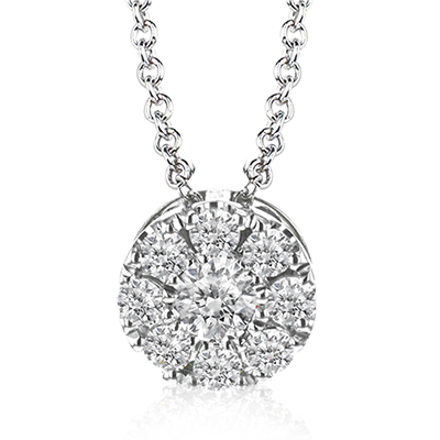 Zeghani 14k Diamond Nahla Pendant | Zeghani | Luby 